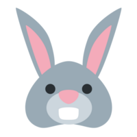 Pasqua coniglietto generativo ai png