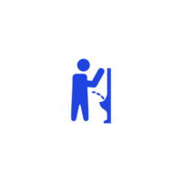 personnes, toilette icône, toilette signe png