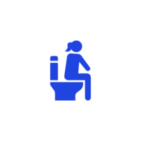 personnes, toilette icône, toilette signe png