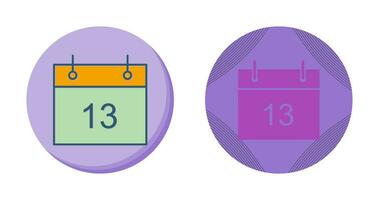 Marked Date Vector Icon