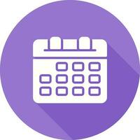 icono de vector de calendario