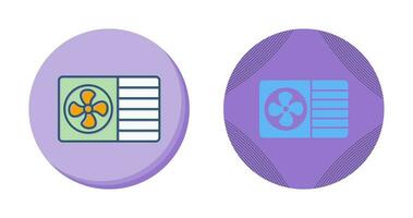 icono de vector de unidad de ventana ac