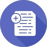 Document Insert Icon Vector Icon