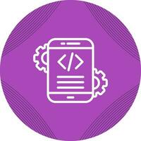 Mobile App Development Vector Icon