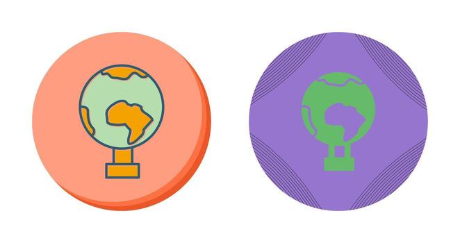 icono de vector de globo