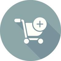 Shoping Cart Add Vector Icon