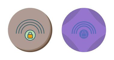 Protected Wifi Vector Icon