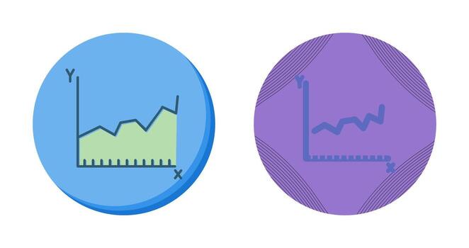 icono de vector de gráfico