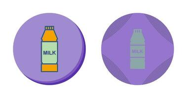 Milk Bottle Vector Icon