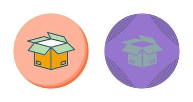 Open Box Vector Icon