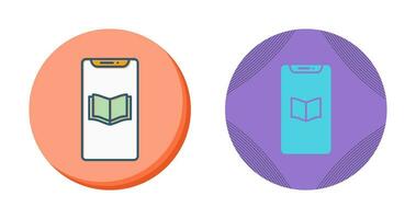 icono de vector de aprendizaje electrónico