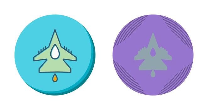 Fighter Jet Vector Icon
