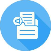 Document Insert Audio Vector Icon