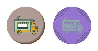 Bakery Truck Vector Icon