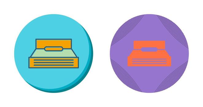Single Bed Vector Icon