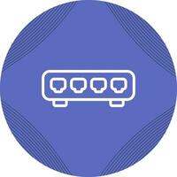 Ethernet Switch Vector Icon