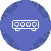 Ethernet Switch Vector Icon