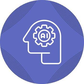 Artificial Intelligence Vector Icon