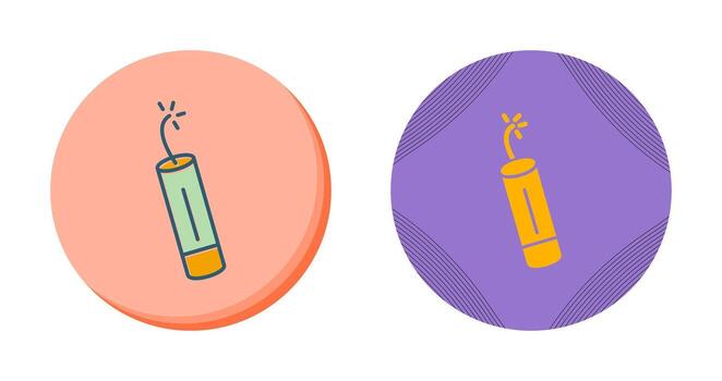 Single Dynamite Vector Icon