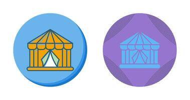 Circus Tent Vector Icon