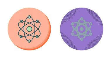 Atom Structure Vector Icon