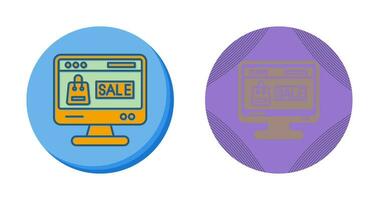 Online Sale Vector Icon