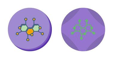 Molecule Structure Vector Icon