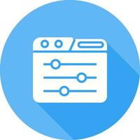Control Panel Vector Icon