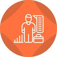 HR Analytics Vector Icon