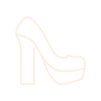 des chaussures avec gros talons icône png