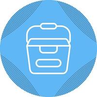 Portable water container Vector Icon