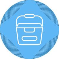 Portable water container Vector Icon