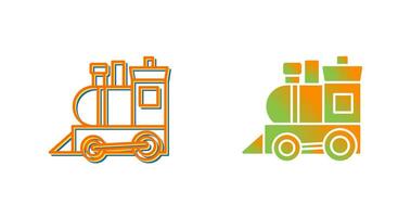 Toy Train Vector Icon