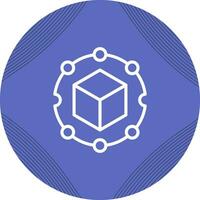 Blockchain Analytics Vector Icon