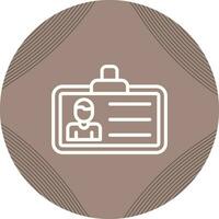 Id Card Vector Icon