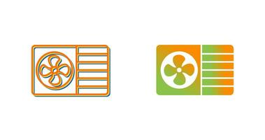 AC Window Unit Vector Icon