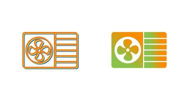 AC Window Unit Vector Icon