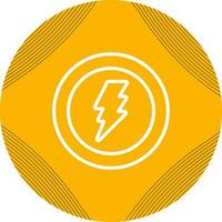 Lightning bolt Vector Icon