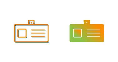 Identity Card Vector Icon