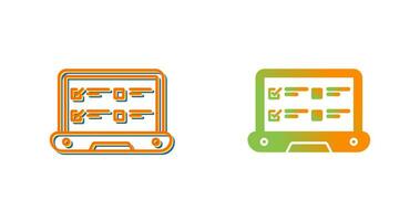 Online Exam Vector Icon