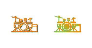 Drum Set Vector Icon