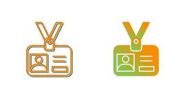 Id Card Vector Icon