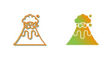 Volcano Vector Icon