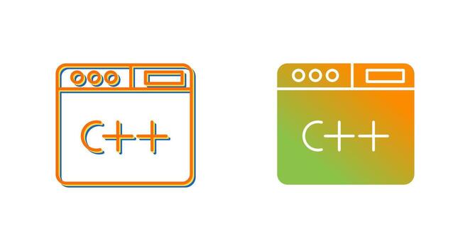 icono de vector de lenguaje de programación