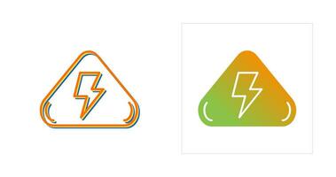 Electrical Hazard Vector Icon