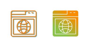 Web Browser Vector Icon