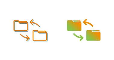 File Transfer Vector Icon