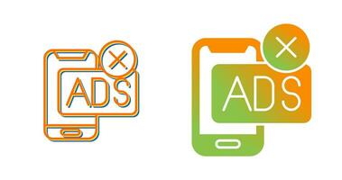 AD Block Vector Icon