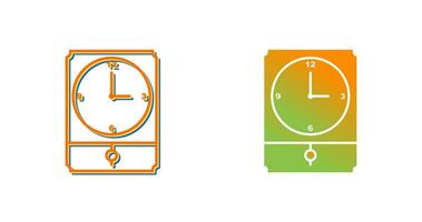 icono de vector de reloj grande