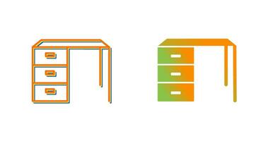 icono de vector de mesa de trabajo